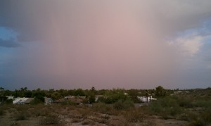 Monsoon coming in at Desert Classic
